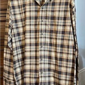 Classic Men's Plaid Button-Down Shirt